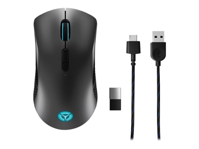 Lenovo Legion M600 Gaming Mouse - mouse - Bluetooth, 2,4 GHz, USB 2.0 - bla