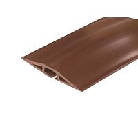 Wiremold Corduct 5' Overfloor Cord Protector Management Kit - Brown