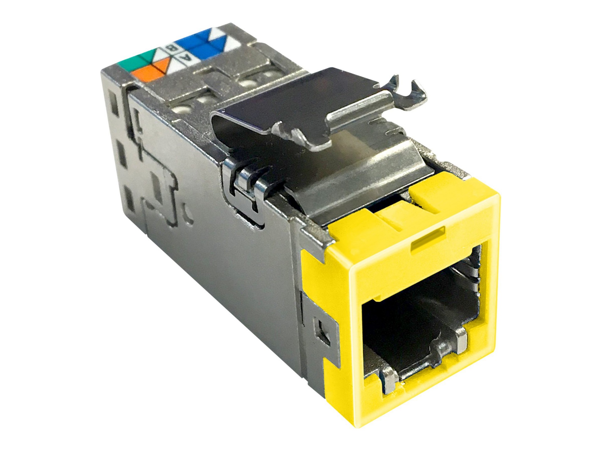 Uniprise SLX Series network connector - yellow