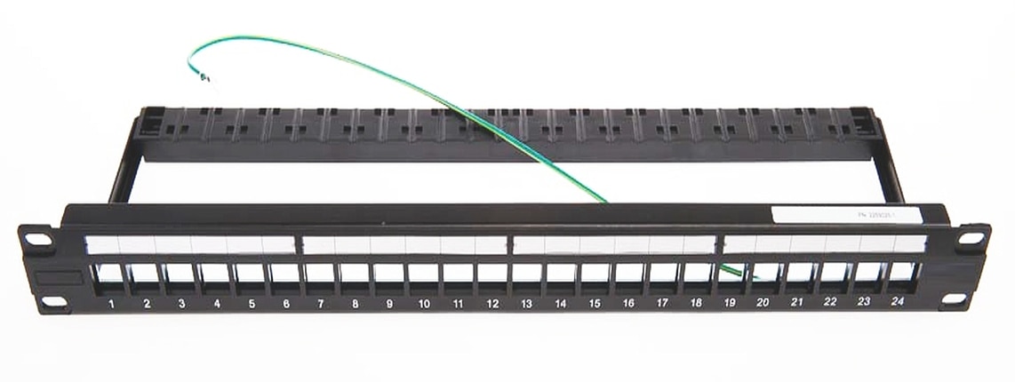 CommScope KJX Series CPP-SMOD-KJ-1U-24 - patch panel - 1U - 19"