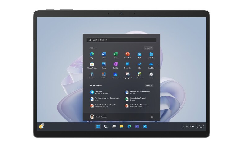Microsoft Surface Pro 9 13 SQ3 16 GB RAM 512 GB SSD 5G LTE Platinum W11 Pro ARM RZ1 00002 2 in 1 Laptops CDW
