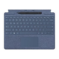 Microsoft Surface Pro Keyboard with Surface Slim Pen 2 - Touchpad - Sapphire - English - Pro 9/8/X