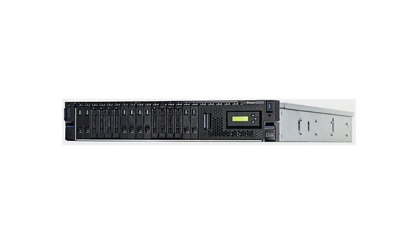 IBM Power S1022 - rack-mountable - no CPU - no HDD