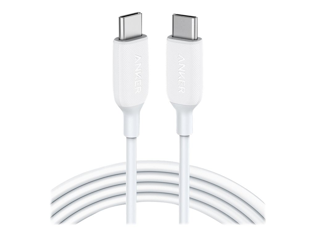 Anker PowerLine III A8853 - USB-C cable - 24 pin USB-C to 24 pin USB-C - 6 ft