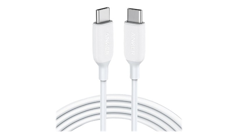 Anker PowerLine III A8853 - USB-C cable - 24 pin USB-C to 24 pin USB-C - 6 ft