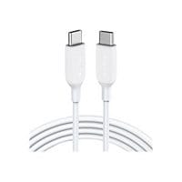 Anker PowerLine III A8853 - USB-C cable - 24 pin USB-C to 24 pin USB-C - 6