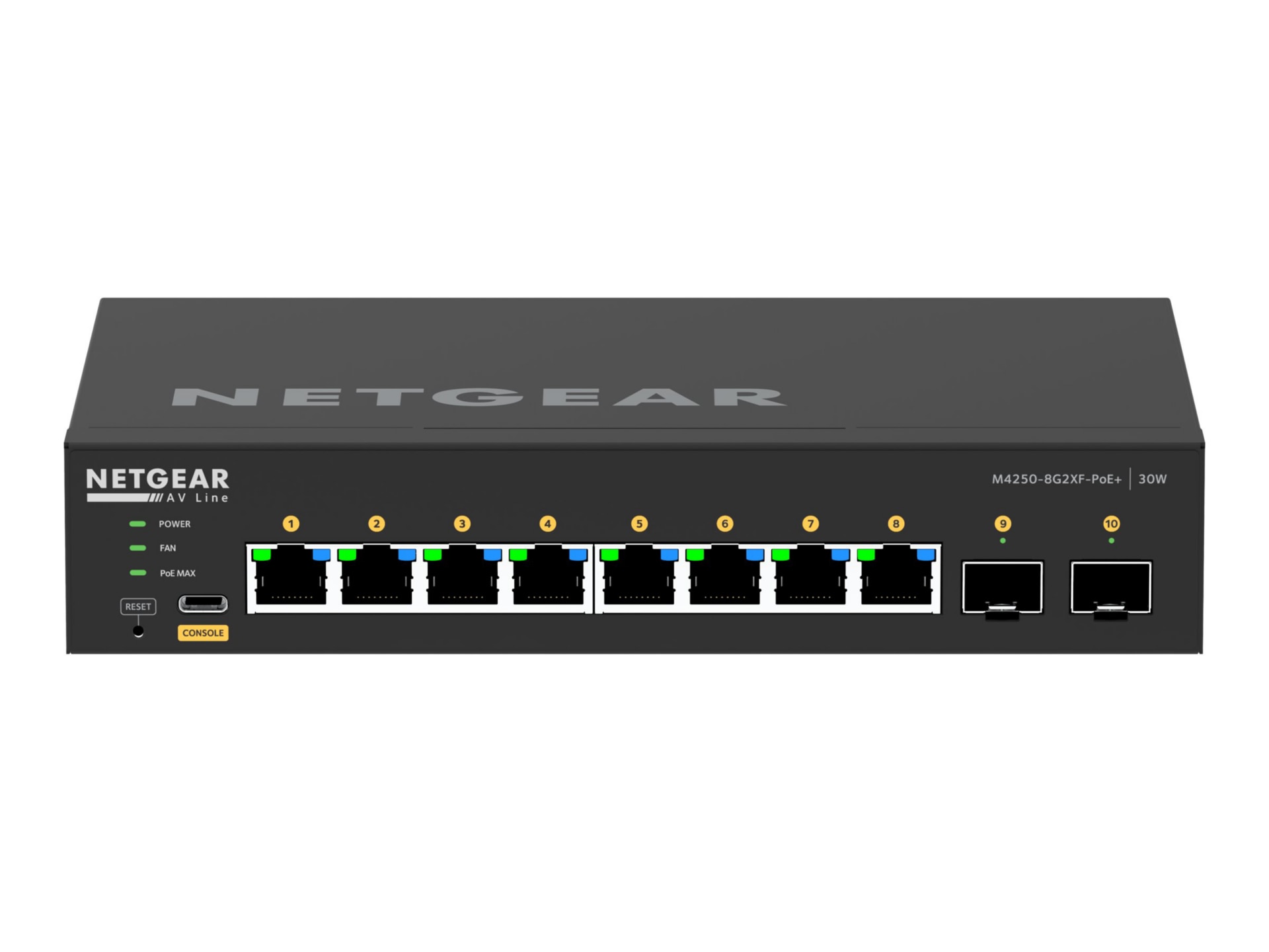 Netgear AV Line M4250 GSM4210PX Ethernet Switch