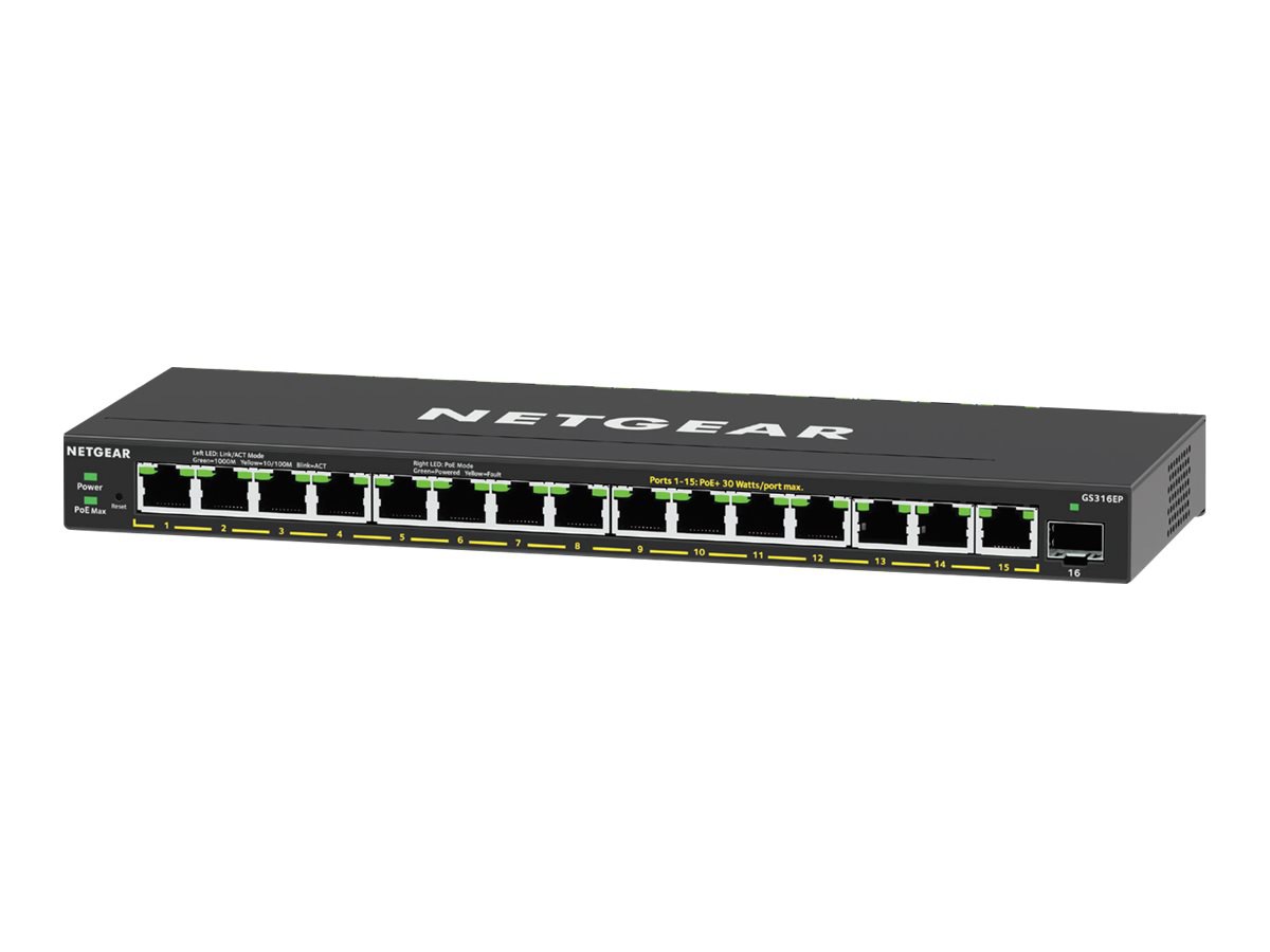 Netgear GS316EP Ethernet Switch