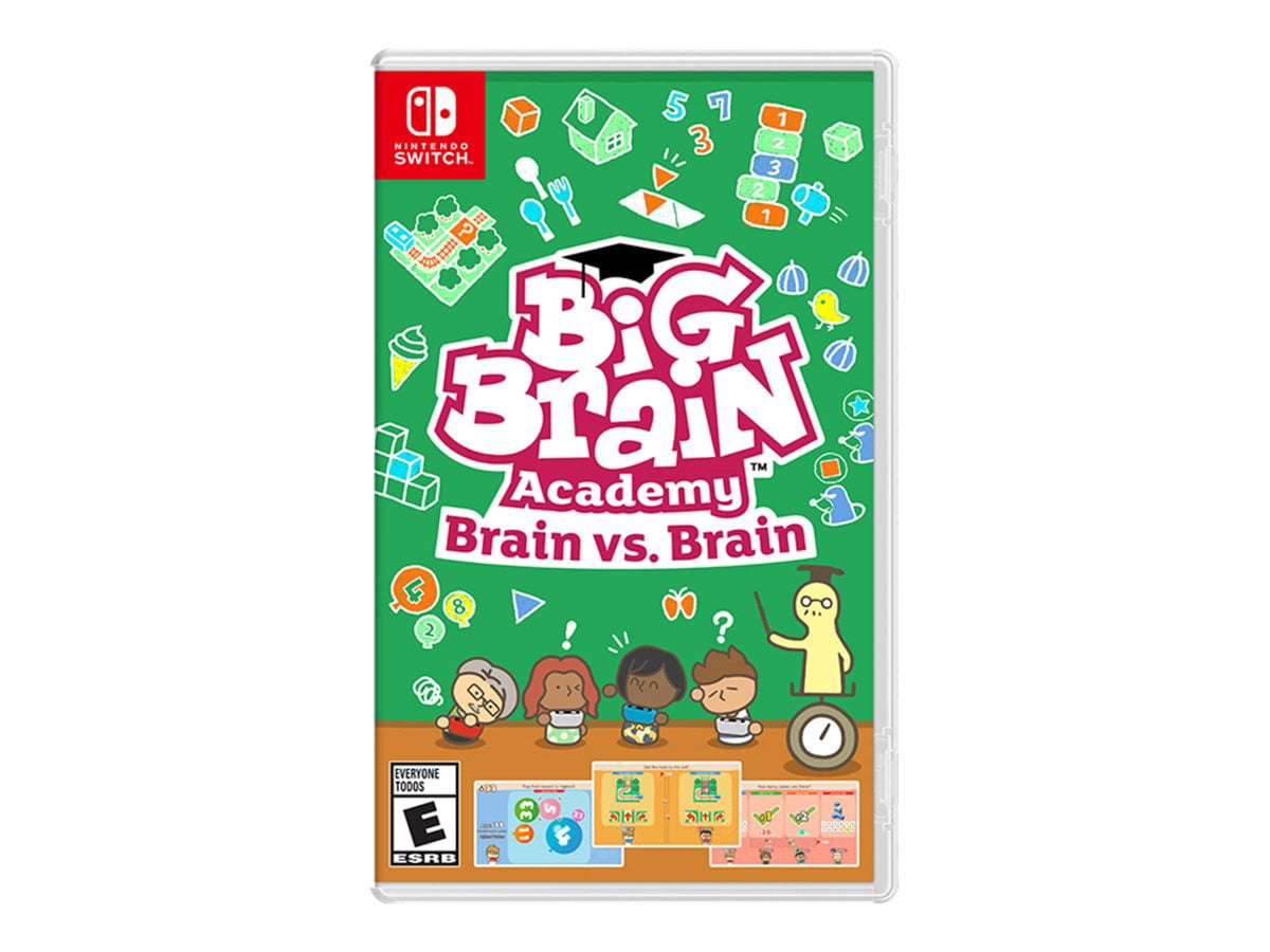 Big Brain Academy Brain vs. Brain For Nintendo Switch