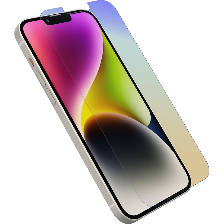 OtterBox iPhone 14 Plus Amplify Antimicrobial Blue Light Screen Protector Clear