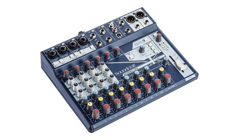 Soundcraft Notepad-12FX analog mixer - 12-channel