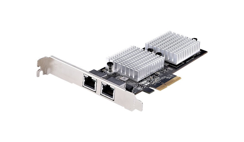 StarTech.com 2-Port 10Gbps PCIe Network Adapter Card Ethernet/LAN/Network Interface Card for PCs