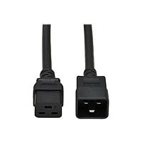 Tripp Lite Power Extension Cord C19 to C20 20A 250V 12 AWG Black 15ft
