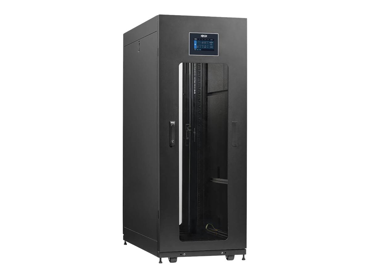 Tripp Lite SmartRack 25U Standard-Depth Rack Enclosure Cabinet for SRCOOL3KTP Top-of-Rack Air Conditioner - rack - 25U