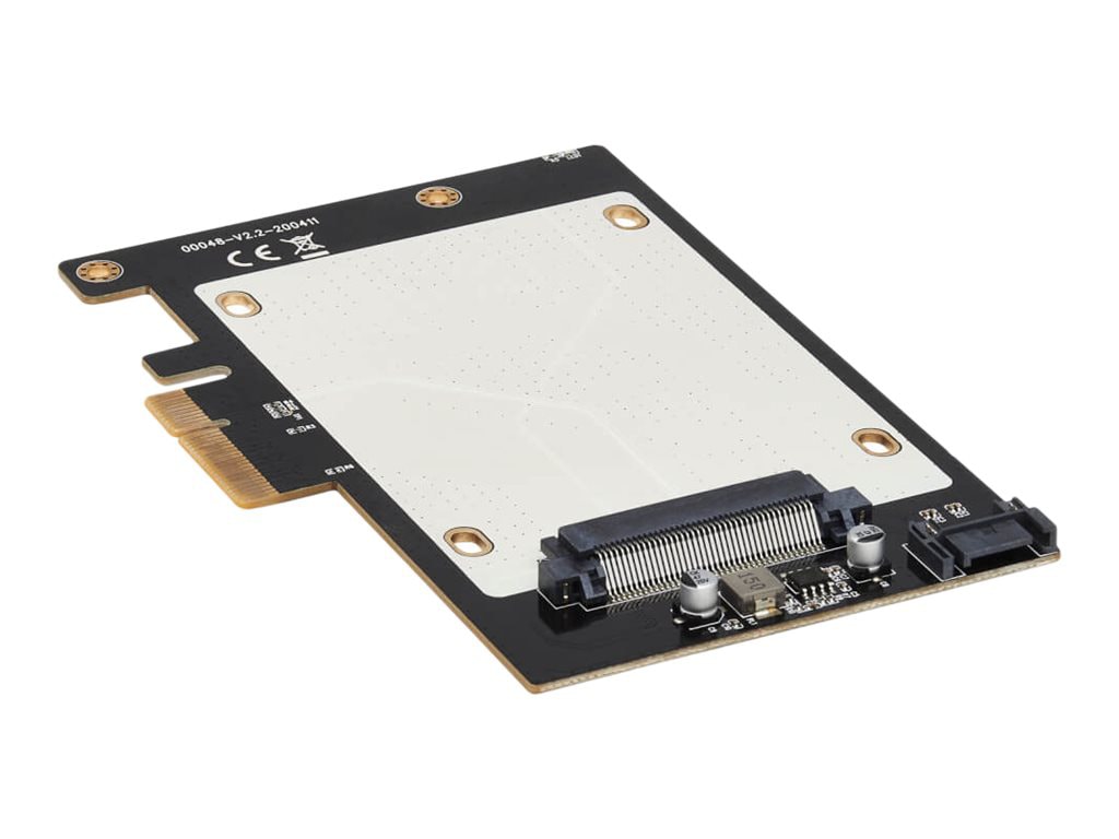Tripp Lite U.2 to PCIe Adapter for 2.5 NVMe U.2 SSD, SFF-8639, PCI Express  (x4) Card - interface adapter - U.2 NVMe /
