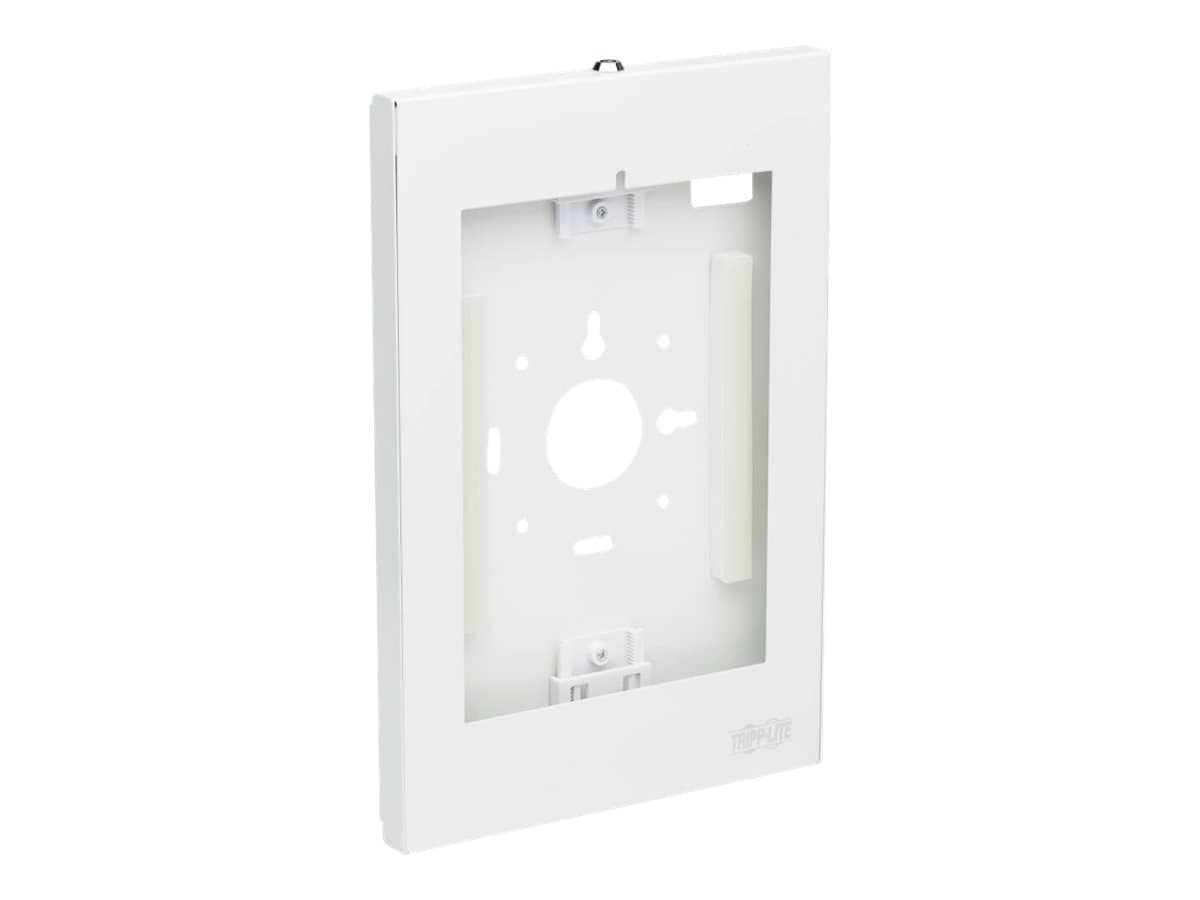Eaton Tripp Lite Series Secure Wall Mount for 9.7 in. to 11 in. Tablets, White mounting kit - for tablet - white