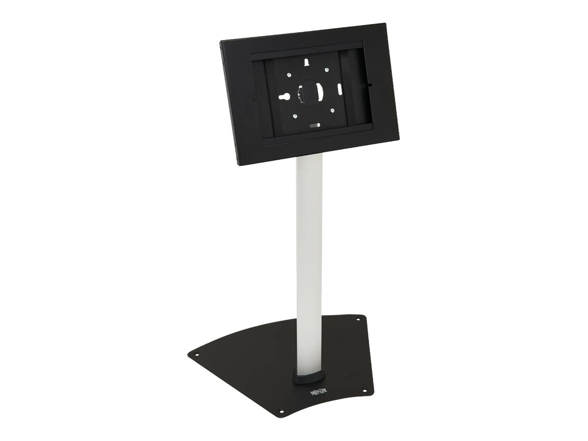 Tripp Lite Secure Tablet Mount Floor Stand, Height-Adjustable, Black/Silver stand - height adjustable - for tablet -
