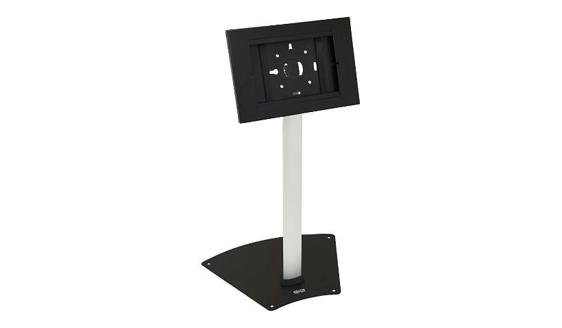 Tripp Lite Secure Tablet Mount Floor Stand, Height-Adjustable, Black/Silver stand - height adjustable - for tablet -