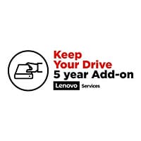 Lenovo Keep Your Drive for Onsite Delivery - extended service agreement - 5