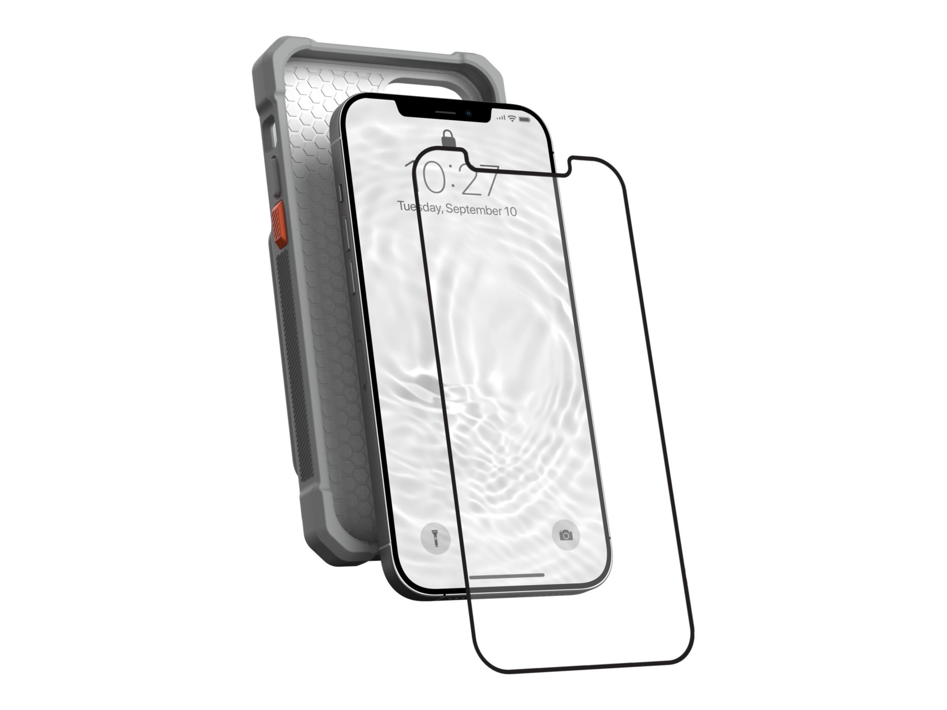 UAG Industrial Grade Screen Protector for Apple iPhone 13 / 14 / 16e (6.1" Screen) - Clear