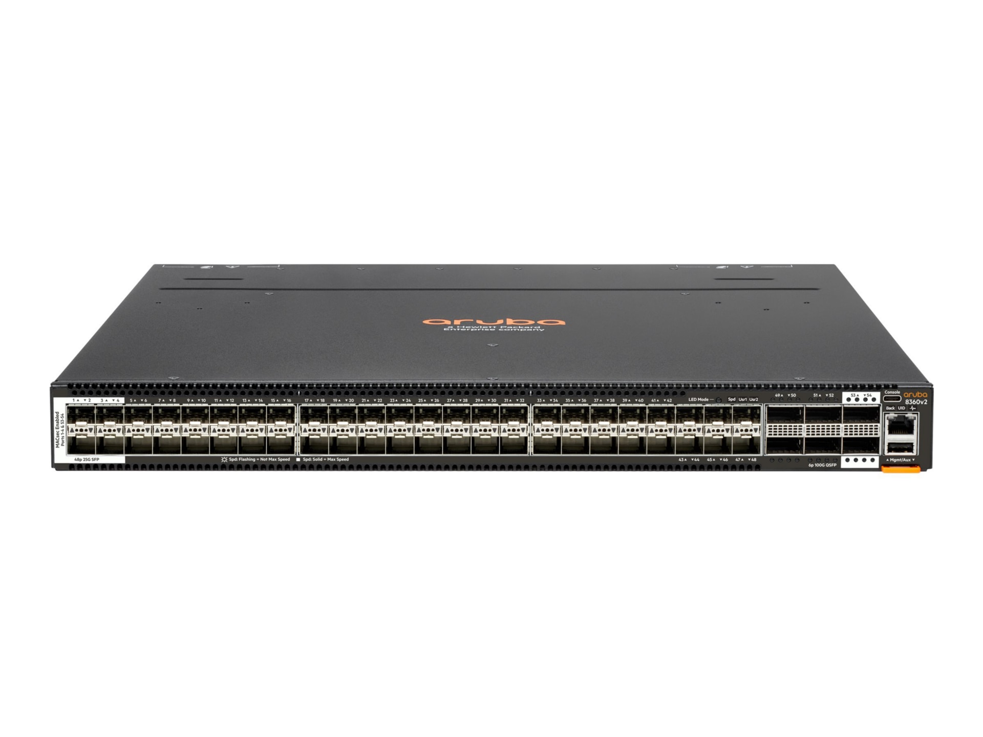 HPE Networking CX 8360-48Y6C v2 - switch - 48 ports - managed - rack-mounta