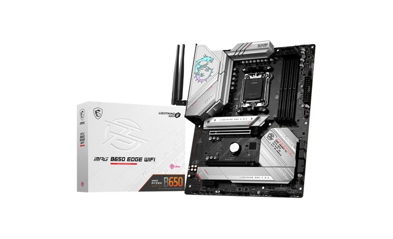 MSI MPG B650 EDGE WIFI Gaming Desktop Motherboard - AMD B650 Chipset -  Socket AM5 - ATX - B650EDGEWIFI - Motherboards 