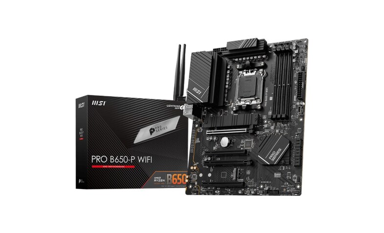 MSI B650-P WIFI Desktop Motherboard - AMD B650 Chipset - Socket AM5 - ATX -  B650PWIFI - Motherboards 