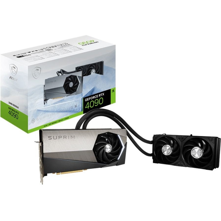 MSI NVIDIA GeForce RTX 4090 Graphic Card - 24 GB GDDR6X - G4090SLX24 ...