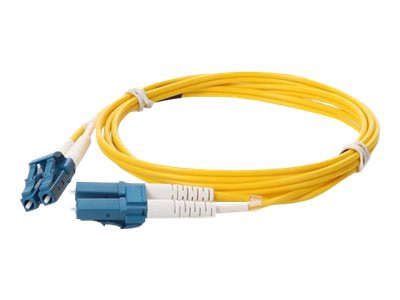 Proline 10m LC to LC Yellow OS2 Duplex OFNP (Plenum-Rated) SMF Fiber Patch