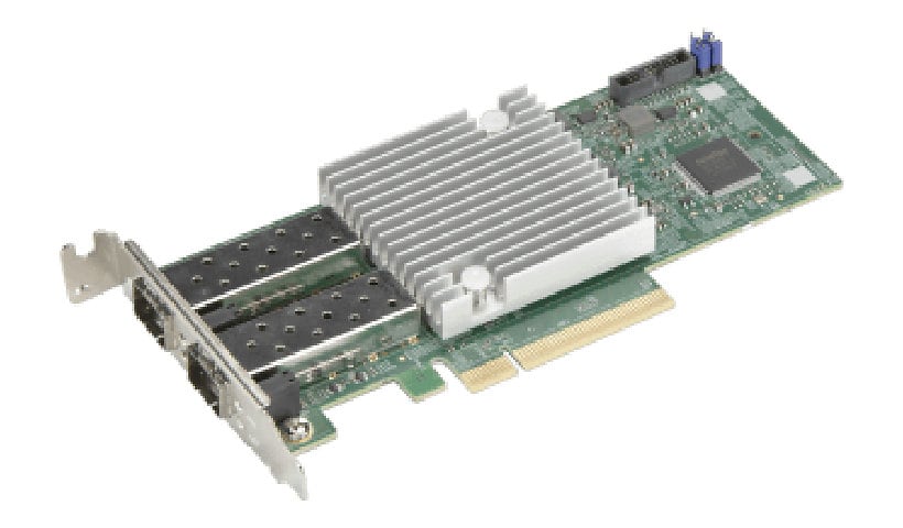 Supermicro - network adapter - PCIe 4.0 x8 - 25 Gigabit SFP28 x 2