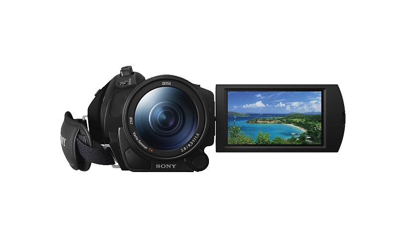 Sony Handycam FDR-AX700 - camcorder - Carl Zeiss - storage: flash card