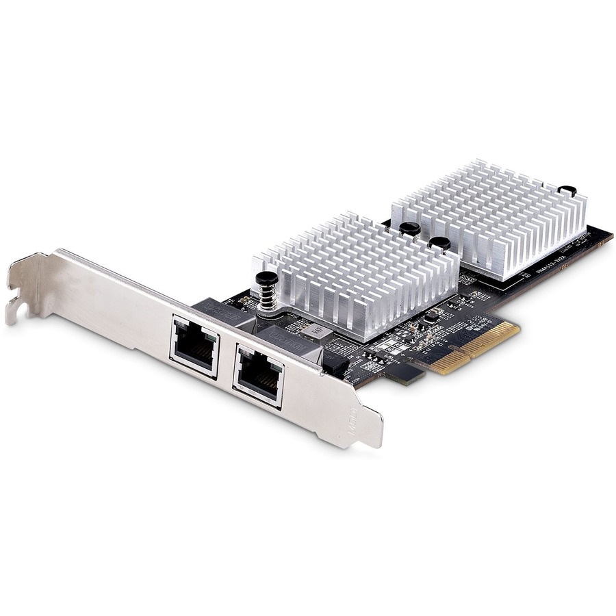 StarTech.com 2-Port 10Gbps PCIe Network Adapter Card, Network Card for PC/S