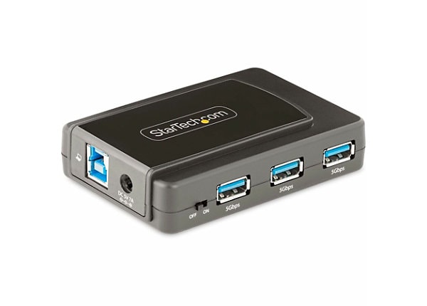 StarTech.com 7-Port USB Hub w/ On/Off Switch USB 3.0 5Gbps USB-A
