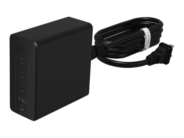 mophie speedport 120 120W 4-port GaN fast charger for Laptops, Smartphones, Tablets, USB-C and USB-A devices