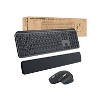 Combo MX Keys de Logitech pour entreprises | Deuxième génération - ensemble clavier et souris - QWERTY