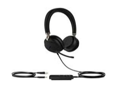 Yealink UH38 Dual - Binaural Wired/Wireless Headset - UC  Certified - Black