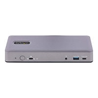 StarTech.com USB-C Docking Station, Triple/Dual 4K, Cert. WWCB/Chromebook