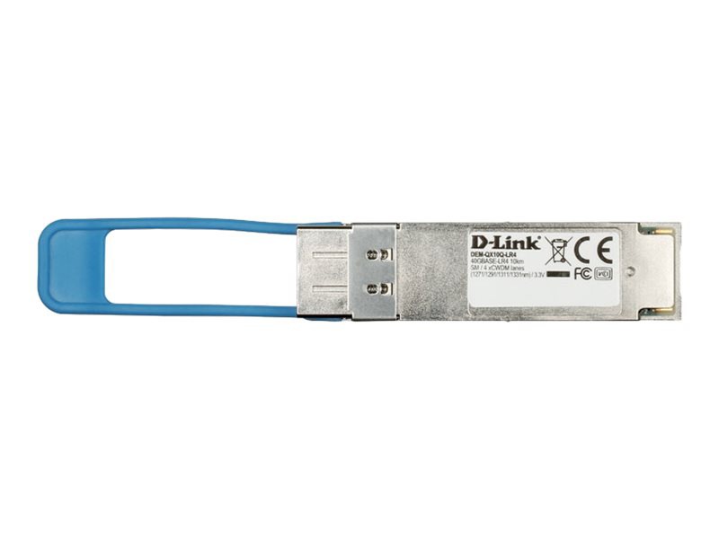 D-Link DEM QX10Q-LR4 - QSFP+ transceiver module - 40 Gigabit LAN