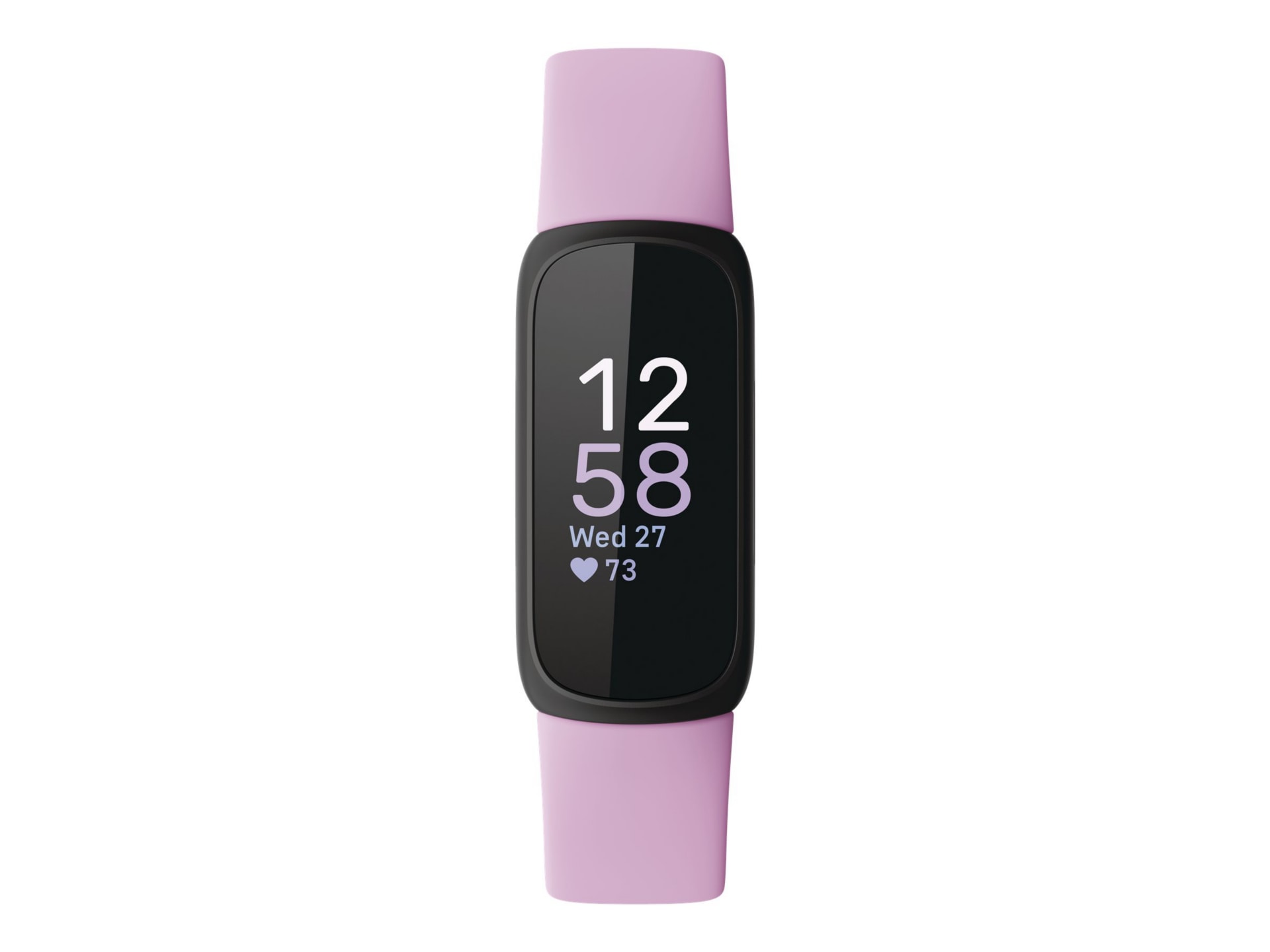 Fitbit Inspire 3 Activity Tracker - Black Case with Lilac Bliss Band