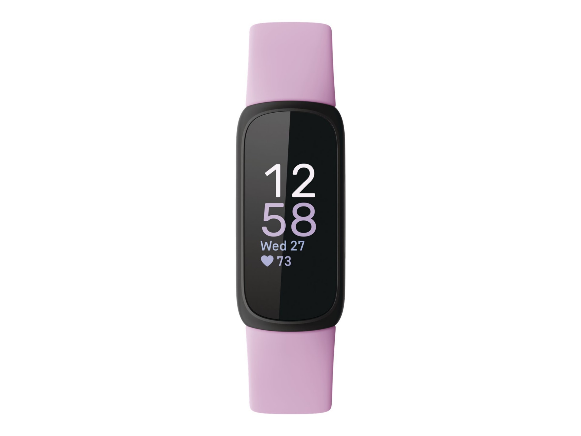 Fitbit Inspire 3 Activity Tracker - Black With Lilac Bliss Band