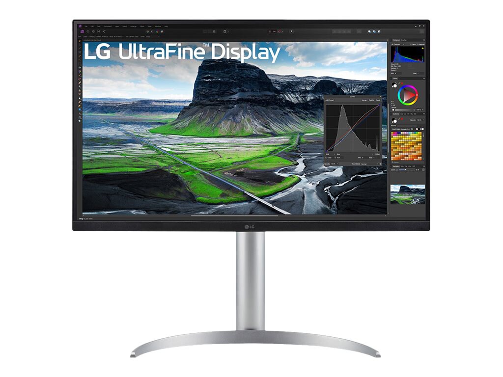 LG UltraFine 27UQ850-W - écran LED - 4K - 27 po - HDR