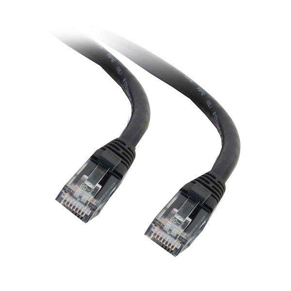 Quiktron Q Series patch cable - 12 ft - black
