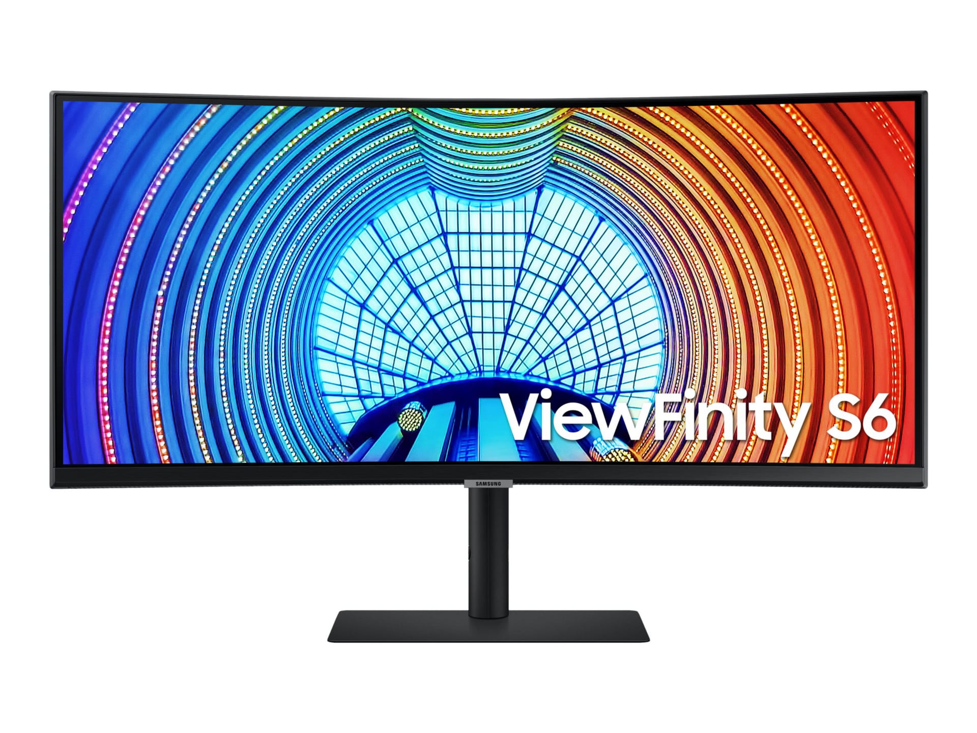 Samsung ViewFinity S6 S34A654UBN - S65UA Series - LED monitor - curved - 34" - HDR