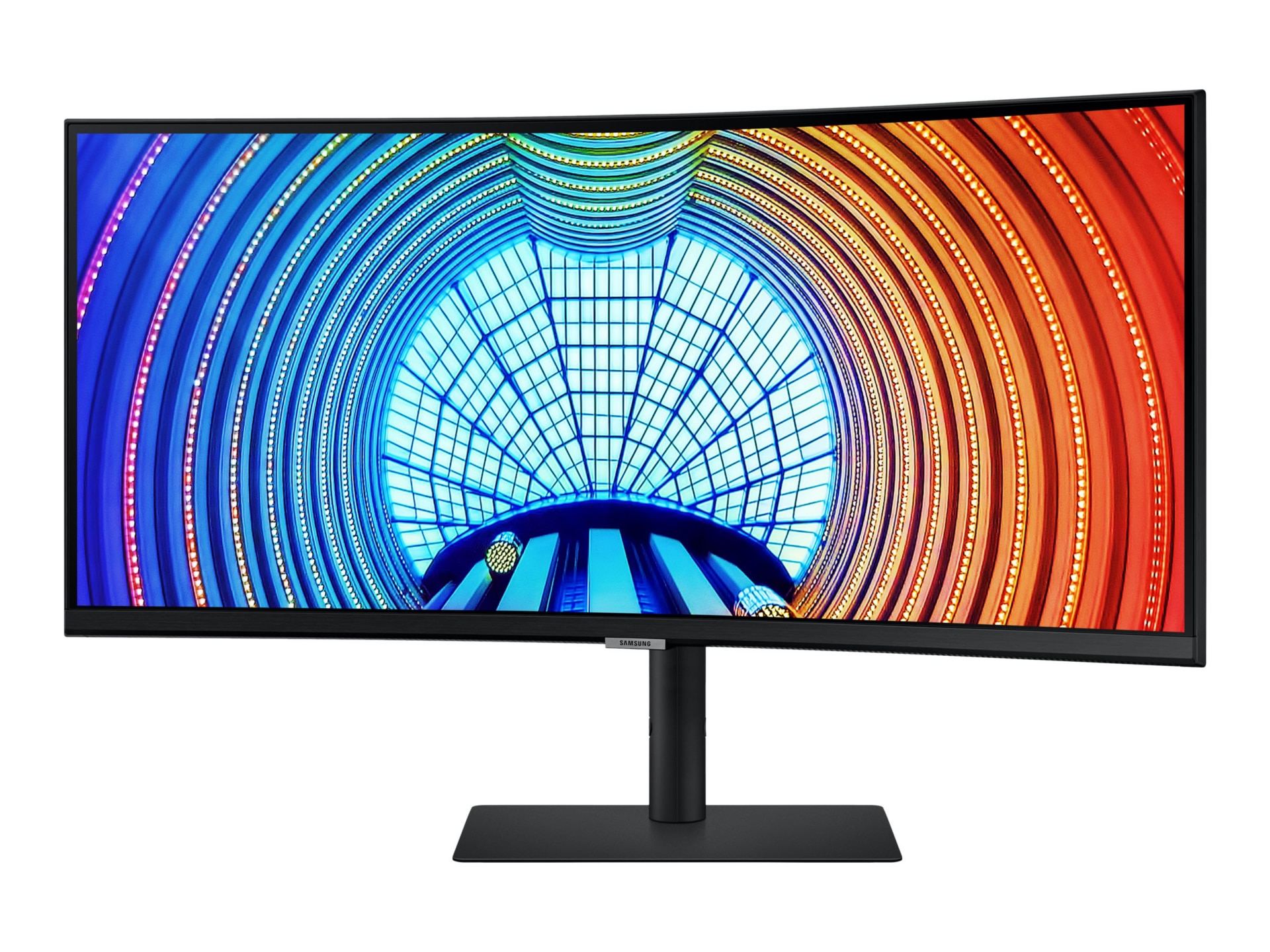 Thumbnail 2 of 17 for Samsung 34" ViewFinity S65UA Ultra-WQHD Curved Monitor - USB-C, - HDR10 - 100Hz - AMD FreeSync - Black