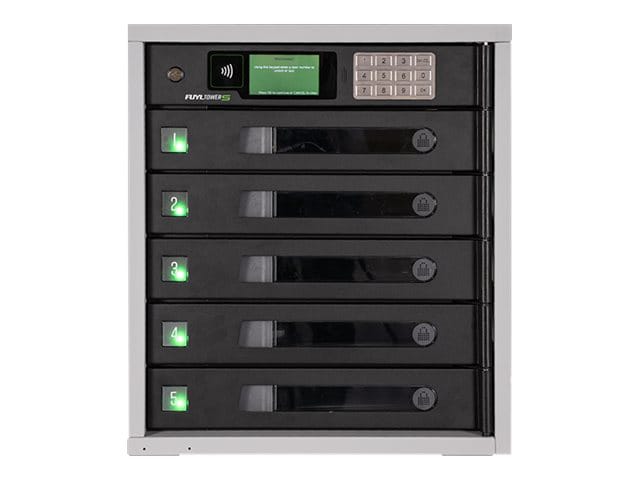 LocknCharge FUYL Tower Pro 5 Smart Locker with Cloud Essentials