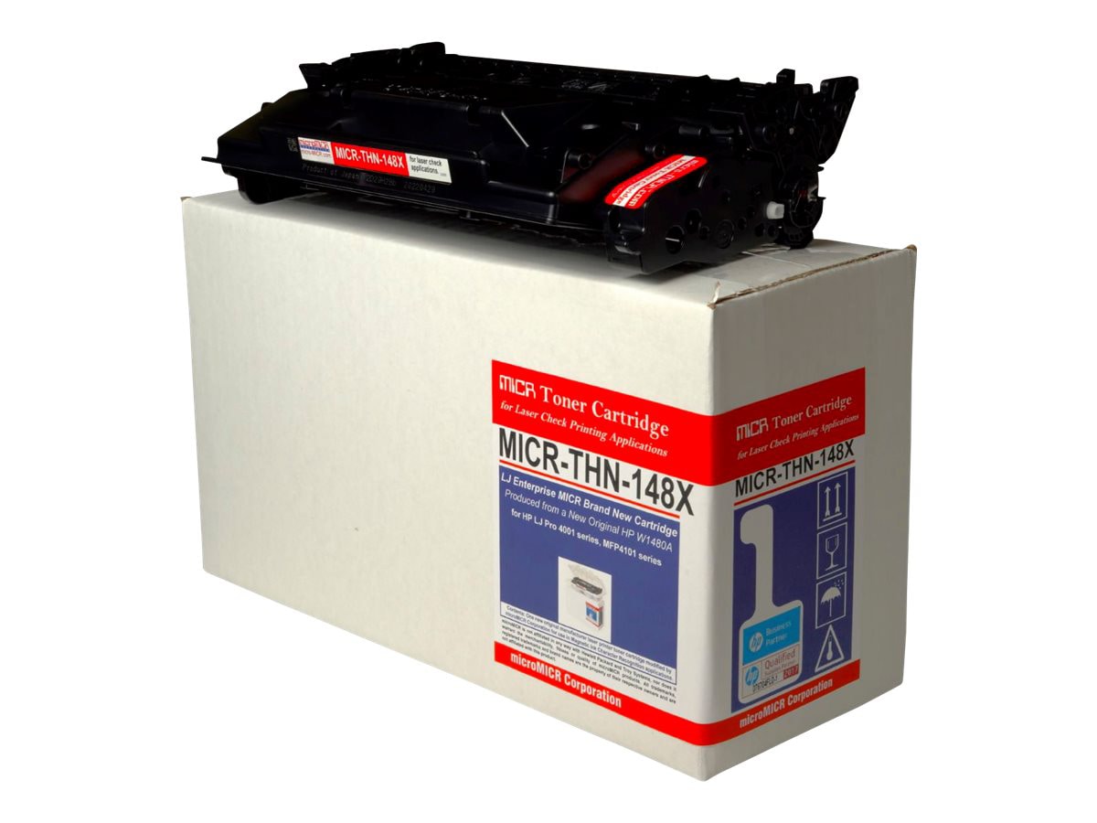 microMICR THN-148X - black - compatible - MICR toner cartridge (alternative for: HP W1480X)