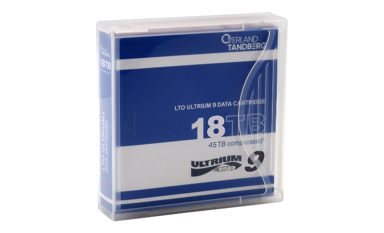 Overland-Tandberg - LTO Ultrium 9 x 20 - 18 TB - storage media - 434183 -  Paper & Labels - CDW.com