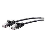 C2G 2ft Cat6a Snagless Unshielded (UTP) Slim Ethernet Patch Cable - Black