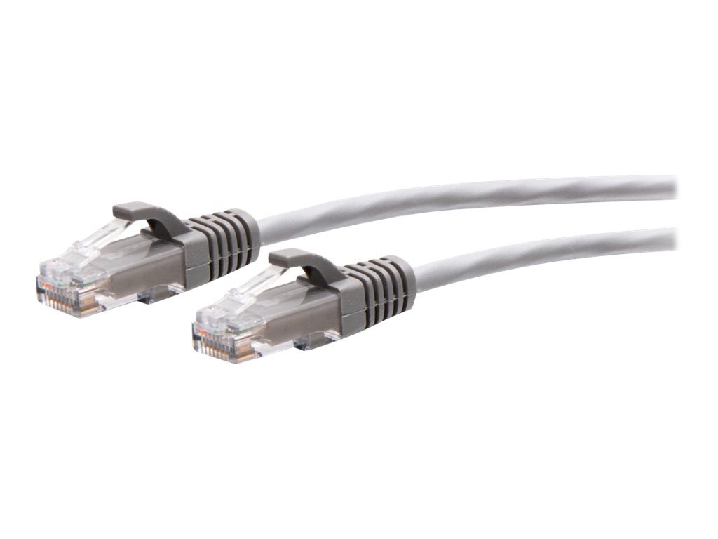 C2G 9FT CAT6A SLIM PATCH CABLE GRY