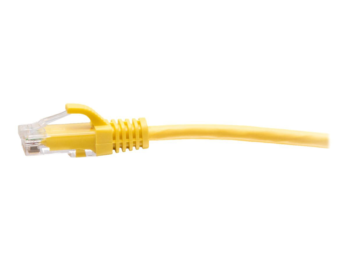 C2G 7' CAT6A Snagless Unshielded Slim Ethernet Network Patch Cable - Yellow